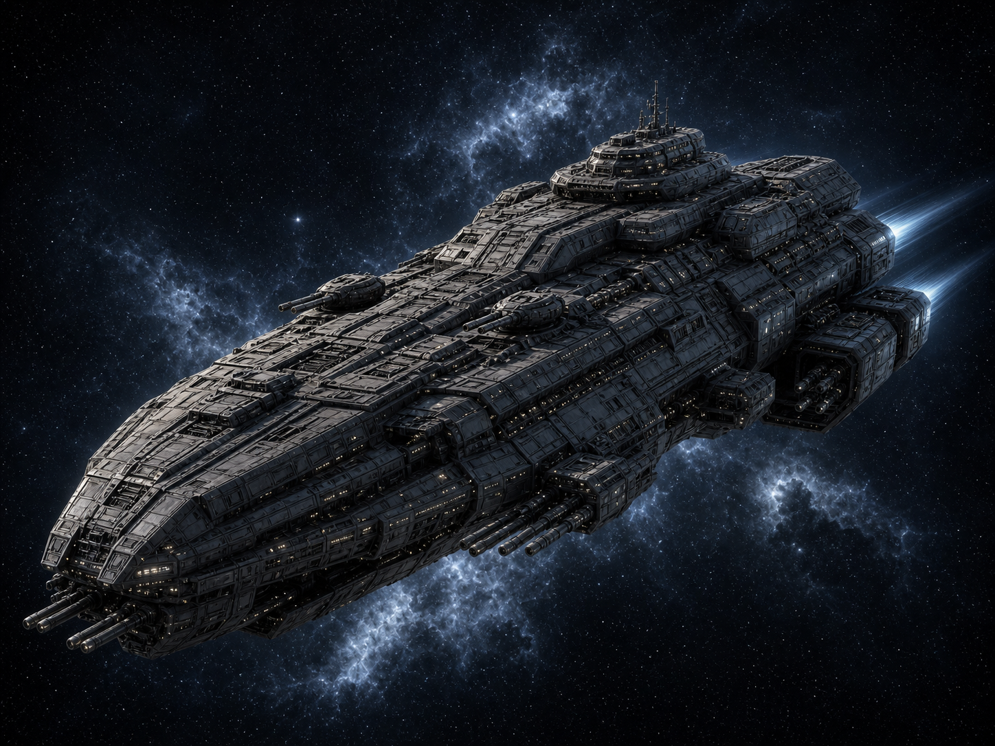 Heavy Cruiser Mk.I render
