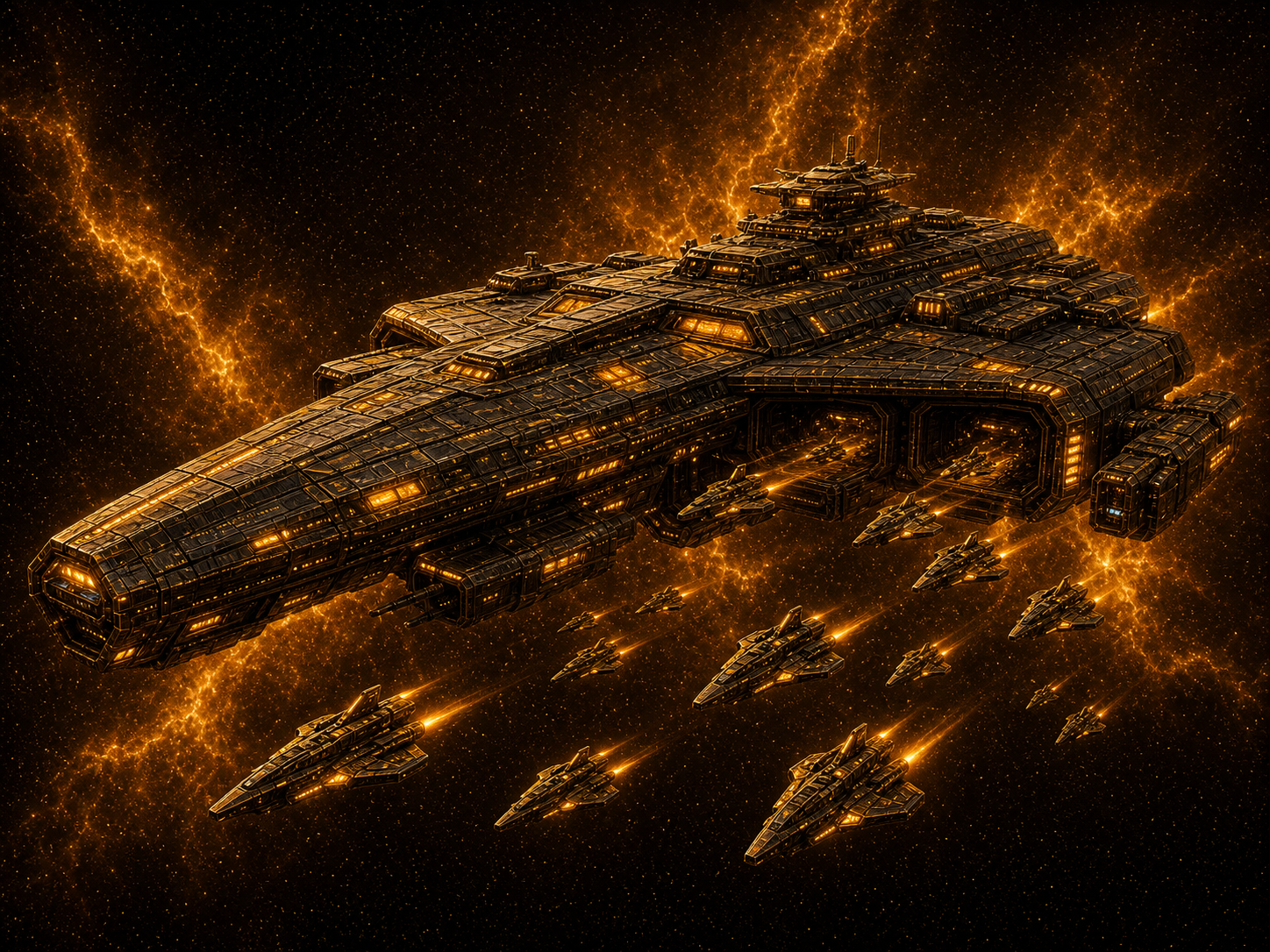 Dawn Carrier — carrier render (legendary, solar-empire)