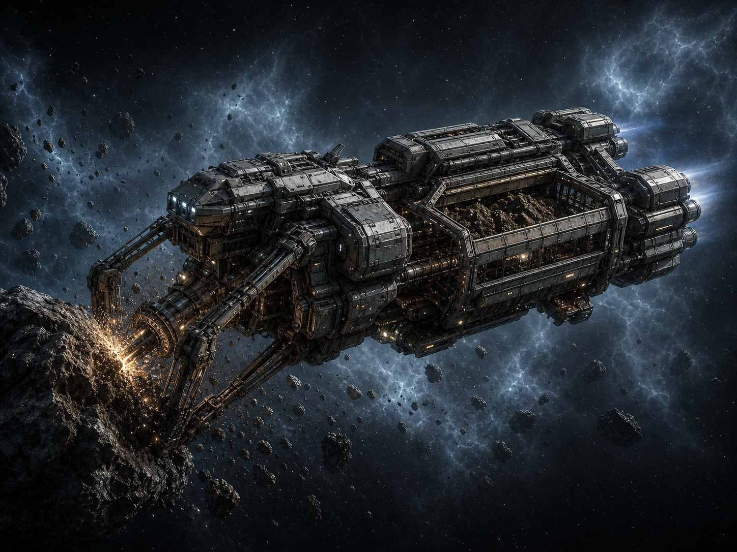 Mining Hauler Mk.I render